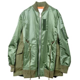 sacai - Sacai MA-1 ブルゾン ジャケット 名古屋限定 カーキ サイズ1の