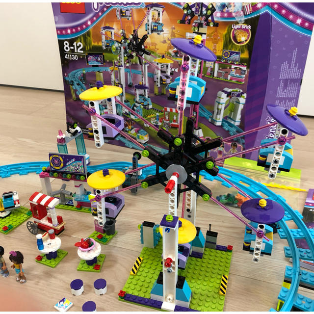Lego(レゴ)のレゴ (LEGO) フレンズ 遊園地"ジェットコースター" 41130 キッズ/ベビー/マタニティのおもちゃ(知育玩具)の商品写真