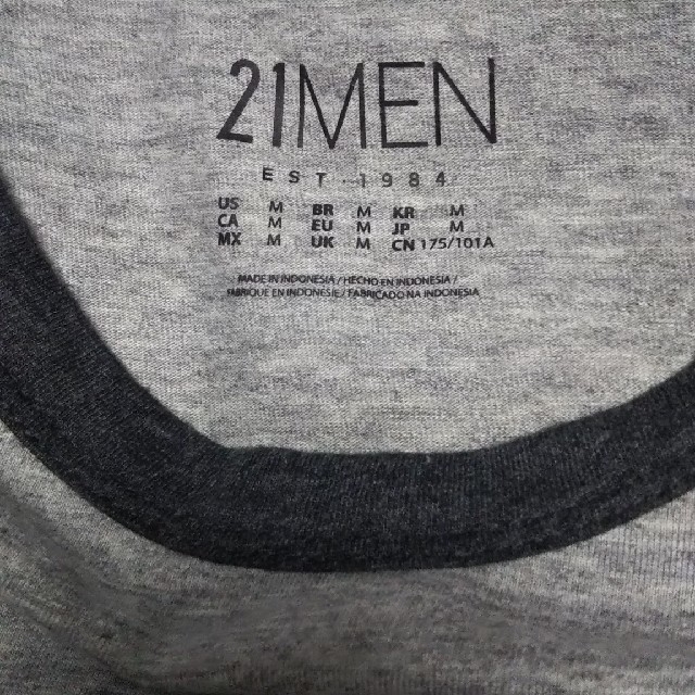 FOREVER 21(フォーエバートゥエンティーワン)のトップス Tシャツ 七分袖 FOREVER21 メンズのトップス(Tシャツ/カットソー(七分/長袖))の商品写真