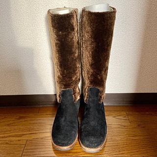 アグ(UGG)のUGGファーコンビ・ロングブーツ(ブーツ)