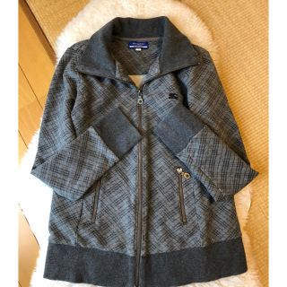 バーバリーブルーレーベル(BURBERRY BLUE LABEL)の美品本物バーバリーブルーレーベル上質コットンチェック柄ブルゾン♫一押し品(ブルゾン)