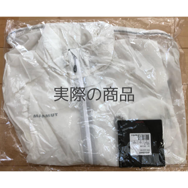 マムート （Mammut） WING JACKET MEN white