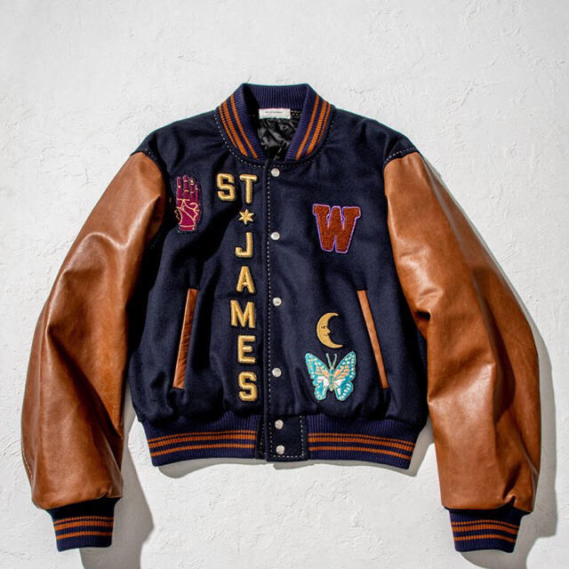 Wales Bonner 19aw versity jacket