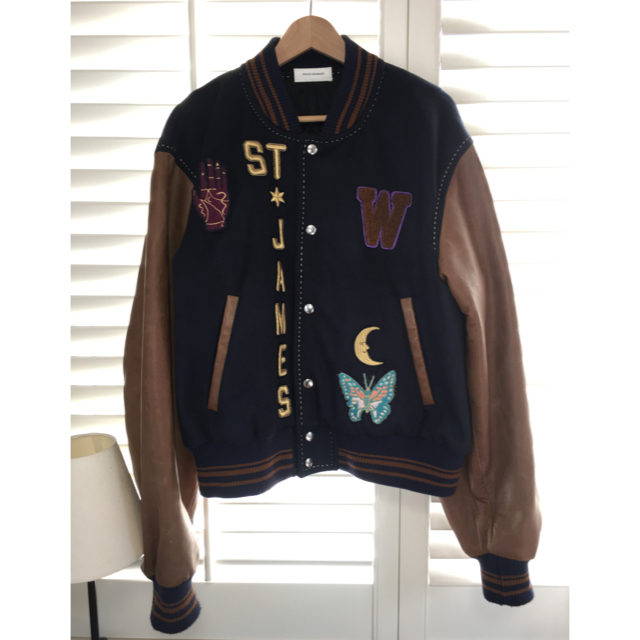 Wales Bonner 19aw versity jacket Wales Bonner 19aw versity jacket