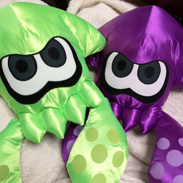 任天堂(ニンテンドウ)のSplatoon2 イカ ぬいぐるみ エンタメ/ホビーのおもちゃ/ぬいぐるみ(ぬいぐるみ)の商品写真