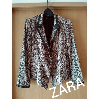 ザラ(ZARA)のNana様専用ページ♪ZARA★個性的なシルクジャケット(テーラードジャケット)