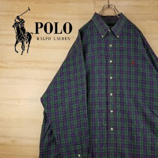 ポロラルフローレン(POLO RALPH LAUREN)のラルフローレン　チェック柄ボタンダウンシャツ(シャツ)