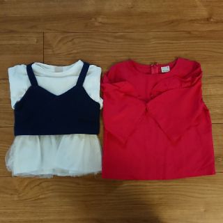 プティマイン(petit main)のpetit mainトップス(Tシャツ/カットソー)