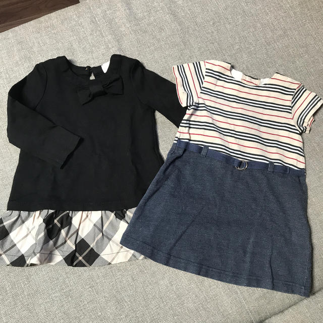 BURBERRY(バーバリー)の♡バーバリーワンピースのセット キッズ/ベビー/マタニティのキッズ服女の子用(90cm~)(ワンピース)の商品写真