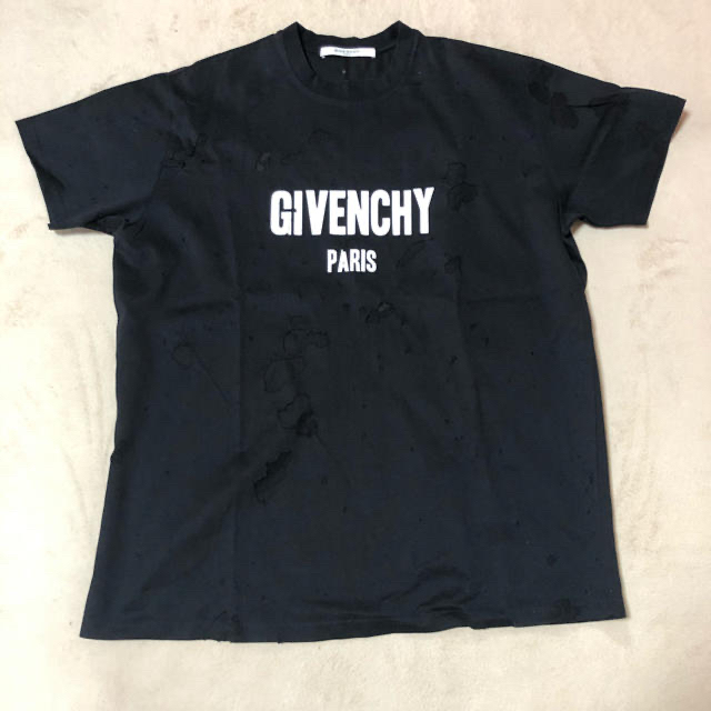 Givenchy デストロイ加工Tシャツ 確実正規品S着用回数