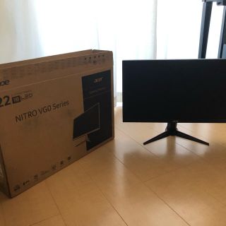 エイサー(Acer)のAcerゲーミングモニター VG220Qbmiix(ディスプレイ)