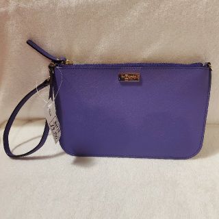 ケイトスペードニューヨーク(kate spade new york)のKatespade NEWYORK リストレット パープル(財布)