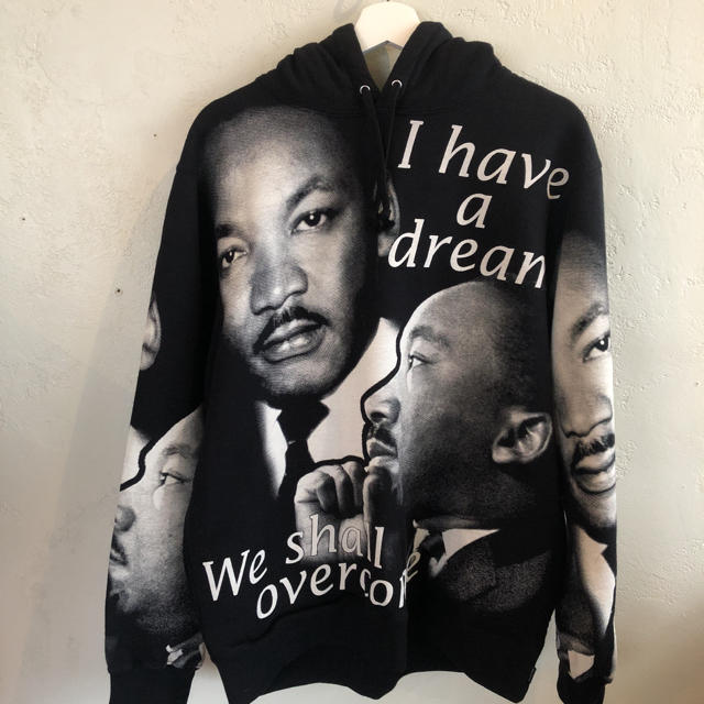 専用　supreme mlk hoodie