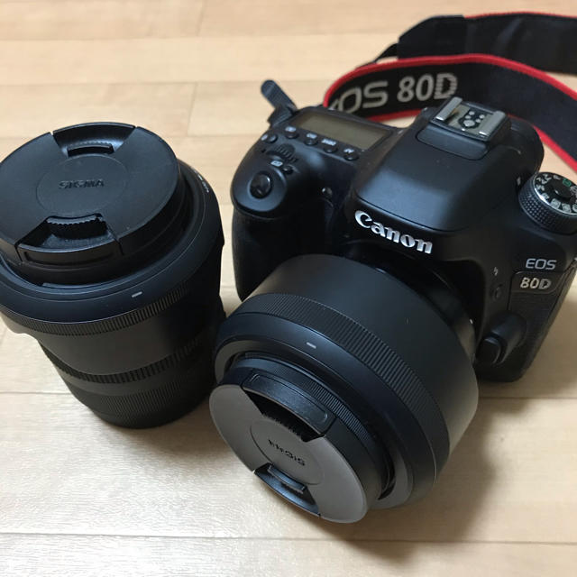 Canon - Canon EOS80D 望遠レンズ&単焦点レンズのセット