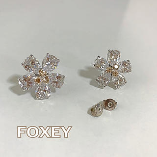 FOXEY♡お花 ピアスとネックレス