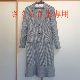 クレージュ(Courreges)のCourreges ワンピーススーツ　コサージュつき(スーツ)