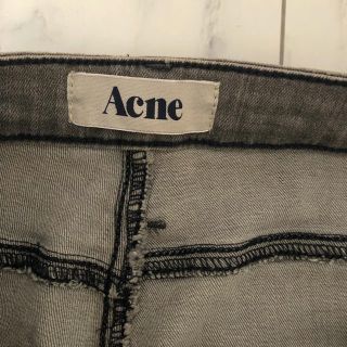 ACNE スキニーデニム　グレー25インチ