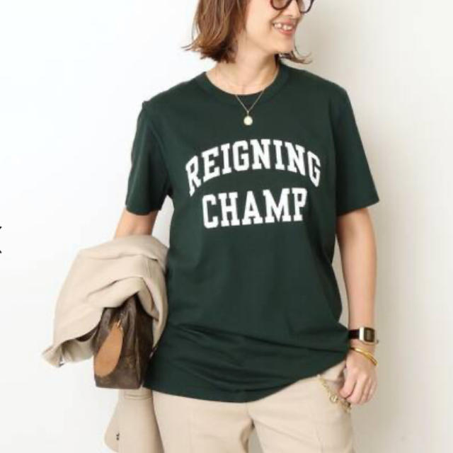 DEUXIEME CLASSE(ドゥーズィエムクラス)のREIGNING CHAMP Tシャツ レディースのトップス(Tシャツ(半袖/袖なし))の商品写真