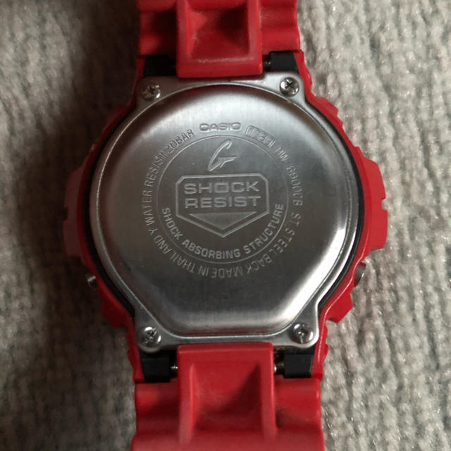 G-SHOCK 赤×オレンジ