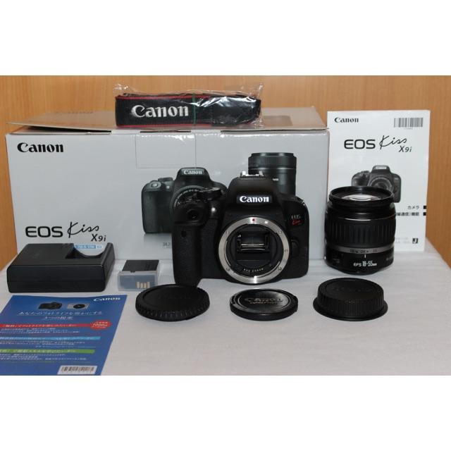 美品中古です♪光学極上美品！EOS kiss X9i/ef-s 18-55USMレンズ