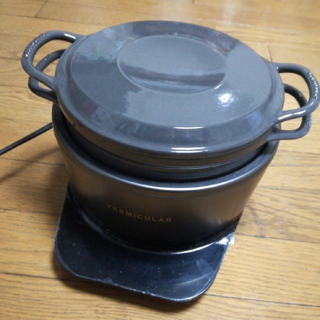 バーミキュラライスポット ミニ 3合炊き - 炊飯器