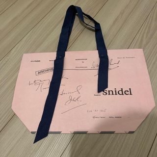 スナイデル(snidel) ショッパーの通販 200点以上 | スナイデルのレディースを買うならラクマ