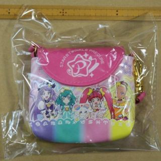 ミニミニポーチ「スター☆トゥインクルプリキュア」ストライプ ピンク(その他)