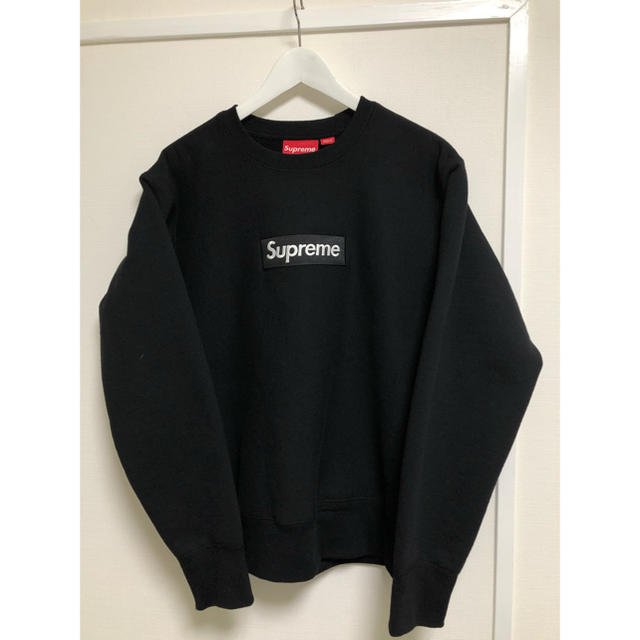 supreme Box Logo Crewneck 18aw