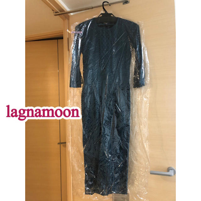 LagunaMoon(ラグナムーン)のlagnamoon ダイヤレースワンピース　ドレス　結婚式 レディースのワンピース(ひざ丈ワンピース)の商品写真