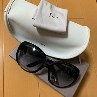 ディオール(Dior)の美品☆Dior☆サングラス☆ブラック☆付属品あり(サングラス/メガネ)