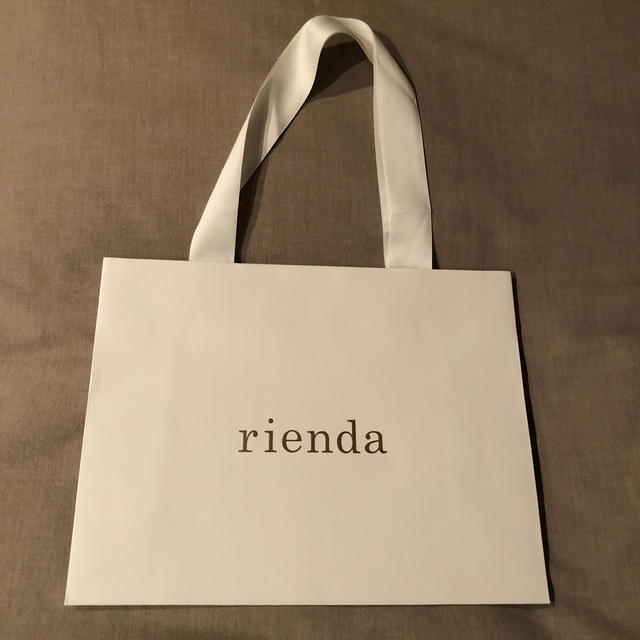 rienda(リエンダ)のショッパー レディースのバッグ(ショップ袋)の商品写真