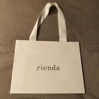 リエンダ(rienda)のショッパー(ショップ袋)