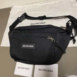 バレンシアガ(Balenciaga)の新品！未使用！正規購入品！バレンシアガ　ウエストポーチ　ブラック！(ウエストポーチ)