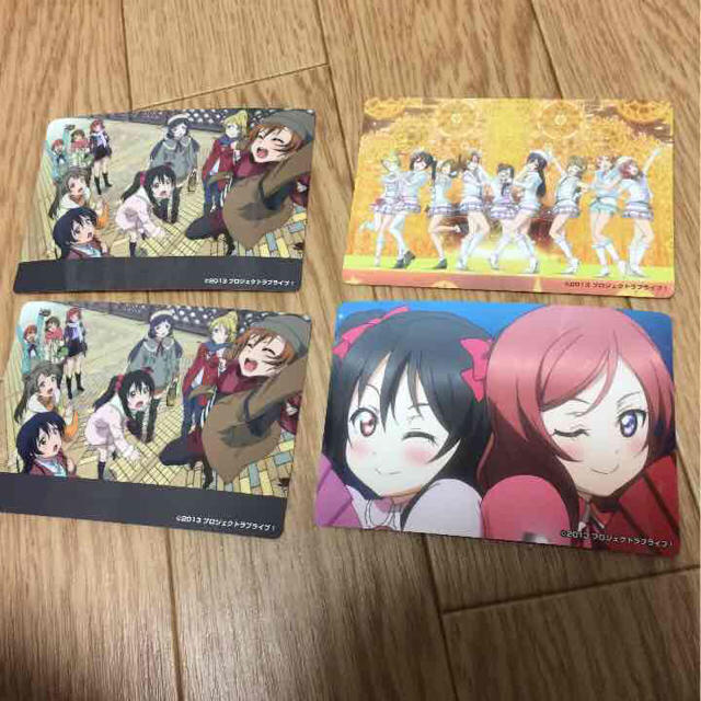 ラブライブ シール4枚セット エンタメ/ホビーのアニメグッズ(その他)の商品写真