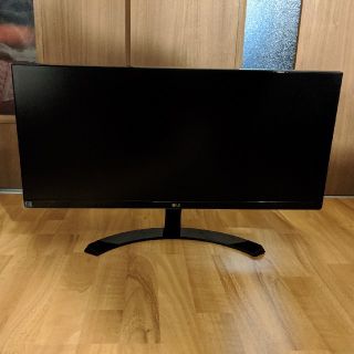 エルジーエレクトロニクス(LG Electronics)の【けいた様専用】29UM58-P LG PCワイドモニター 液晶(ディスプレイ)