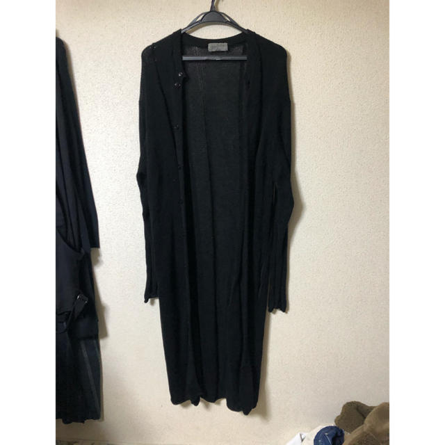 Yohji Yamamoto(ヨウジヤマモト)のヨウジヤマモト  ロングニット メンズのジャケット/アウター(その他)の商品写真