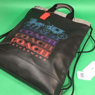 コーチ(COACH)のコーチ テレイン ドローイング バックパック 2wayバッグ F83412 新品(バッグパック/リュック)