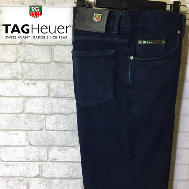 TAG Heuer(タグホイヤー)の【TAG Heuer】タグホイヤー デニムパンツ  ネイビー /size 34 メンズのパンツ(デニム/ジーンズ)の商品写真