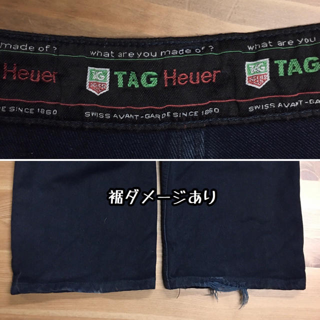 TAG Heuer(タグホイヤー)の【TAG Heuer】タグホイヤー デニムパンツ  ネイビー /size 34 メンズのパンツ(デニム/ジーンズ)の商品写真