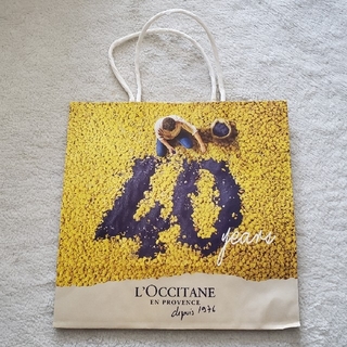 ロクシタン(L'OCCITANE)のロクシタン紙袋(ショップ袋)
