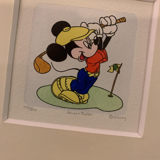 ディズニー エッチング エドム 版画 ミッキーマウス Mickey Mouse
