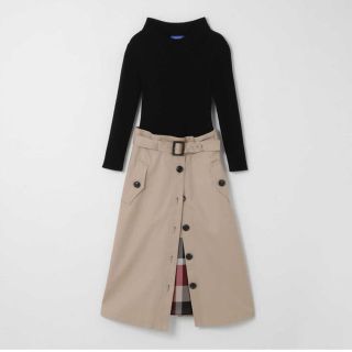 バーバリーブルーレーベル(BURBERRY BLUE LABEL)のシロフォン様(ひざ丈ワンピース)