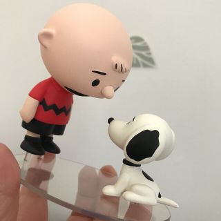 ピーナッツ(PEANUTS)のピーナッツ　チャーリーブラウン＆スヌーピー　フィギュア(キャラクターグッズ)