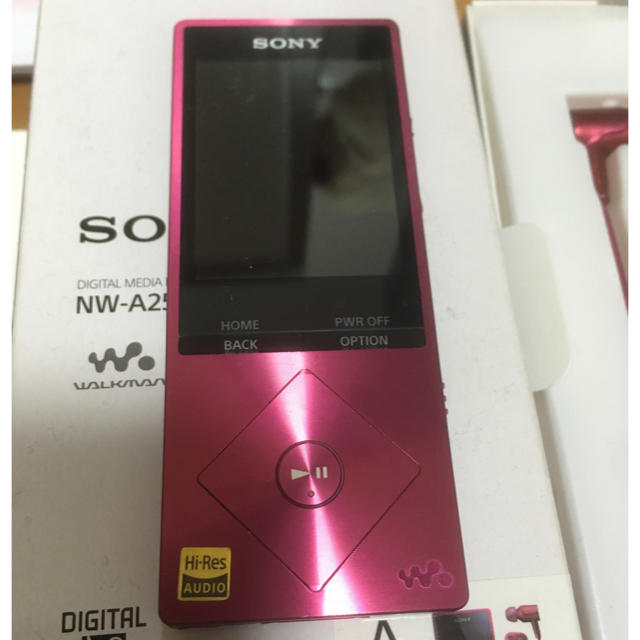 美品ｹｰｽ付SONY WALKMAN NW-A25 16GBﾎﾞﾙﾄﾞｰﾋﾟﾝｸ