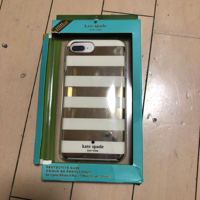 新品　ケイトスペード　katespade ロゴ　iPhoneケース