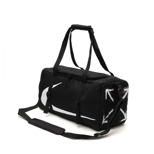 NIKE(ナイキ)のNike U NRG OFF-WHITE DUFF BAG Black メンズのバッグ(ボストンバッグ)の商品写真