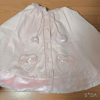 ユメテンボウ(夢展望)の夢展望♪うさみみケープ(ピンク)(ポンチョ)