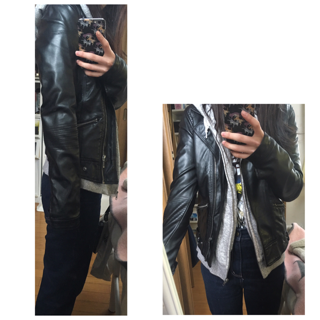 ZARA(ザラ)のZARA ライダース レディースのジャケット/アウター(ライダースジャケット)の商品写真