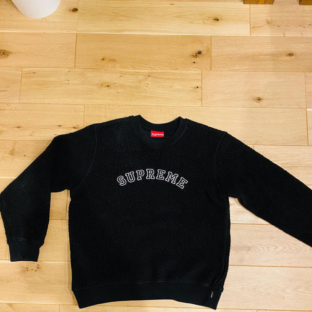 supreme Polartec Deep Pile Crewneckメンズ