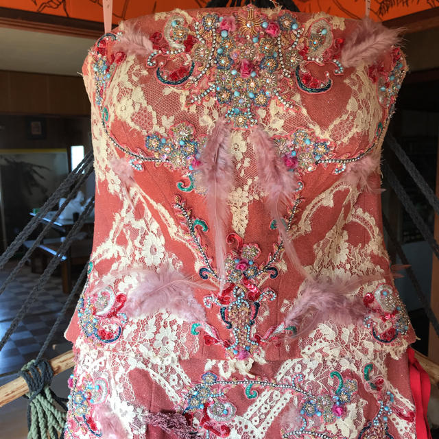 カラードレス　 レディースのフォーマル/ドレス(ウェディングドレス)の商品写真